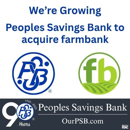 Peoples Savings Bank of Rhineland Announces Acquisition of Farmbank