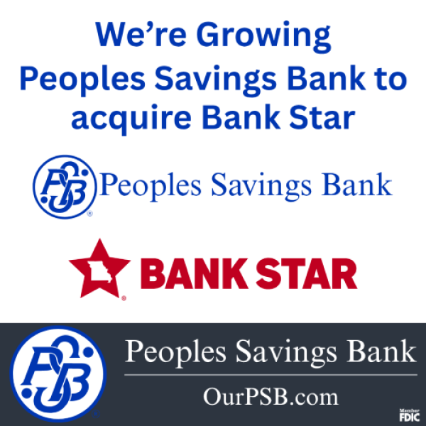 Peoples Savings Bank Announces Acquisition of Bank Star